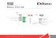 Entrematic CS12E...Entrematic CS12E Control panel installation manual for Ditec NEOS automations IP2162EN • 2018-09-06 COM Power supply Release microswitch Selection of automation