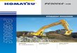 Welcome to Komatsu Excavator... · hydraulic excavator horsepower gross: 270 kw 362 hp/1900 min-1 3 net: 269 kw 360 hp/1900 min-1 operating weight 49400 - 51300 kg bucket capacity
