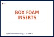 Get box foam inserts at best price in London, UK