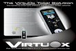 The VirtuOx Total Solution€¦ · Single-use accessories should never be reused. Precautions Autoclaving, ethylene oxide sterilizing, ... If liquid is accidentally spilled on the