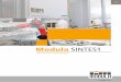 Modula SINTES11. RECOVER SPACE 3. SAVE TIME 5. REDUCE RISKS 2. INCREASE SECURITY 4. IMPROVE Minimal energy consumption:EFFICIENCY 6. BOOST INVENTORY MANAGEMENT Before Modula 25 mm