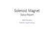 Solenoid Magnet Status Report - Jefferson Lab...Mar 22, 2017  · Thursday, March 23, 2017 17 Solenoid Magnet: Status Report . Solenoid Instrumentation - Tasks •Solenoid Service