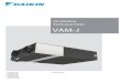 Ventilation Technical Data VAM-J• Ventilation • VAM-J 3 • Indoor Unit • VAM-J 2 Specifications 2-1 Technical Specifications VAM350J VAM500J VAM650J VAM800J VAM1000J VAM1500J