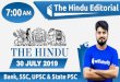 30 JULY 2019 - WiFiStudy.com · The Hindu Editorial Click here for today’s Video Basic to High English Click here Editorial By Vishal Sir Dignity (noun) = The state or quality of