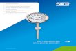 Precision dial thermometers ... Degree of protection according to EN 60529 IP65 Nominal sizes 63, 80,