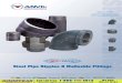 Steel Pipe Nipples & Malleable Fittings...spf steel pipe nipples 4 Extra Heavy – SCH. 80 Welded •e cut square to the central axis. All burrs on the inside are removed. The ends
