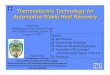 Thermoelectric Technology for Automotive Waste Heat ... Thermoelectric Power Generation from Thermoelectric