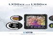 LX90xx and LX80xx user manual - LXNAV Gliding · 2020. 1. 13. · LX90xx and LX80xx GPS-Navigation System with Variometer Version 7.10 LXNAV d.o.o. • Kidričeva 24, 3000 Celje,