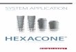 13-0002-09 Hexacone SAP EN 20190520 V003 · 2019. 6. 17. · Due to technical reasons HC2 2.9 mmd is not available with expanded apical thread. HC2 implants with diameters 2.9 and