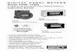 DIGITAL PANEL METERS Models PD696 - PD698 6 Digit Loop ... Manuals/predig/PD696.pdf · PD698 Weight: 5.7 lb (2.6 kg) SETUP AND PROGRAMMING OVERVIEW Programming and installing the