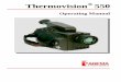 Thermovision 550 - Modvid.com · AGEMA will, at its option, repair or replace any such defective product without charge if it, upon inspection, proves to be defective in material