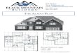 The Alaina Plan€¦ · The Alaina Plan Square Footage: 2955 Lower: 1769 Upper: 1186 Actual home may vary from drawings Sam Denton Web: BMBhomes.net Email: BMBhomes@gmail.com