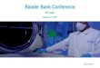 Baader Bank Conference - Cosmo Pharma/media/Files/C/Cosmo...Baader Bank Conference Bad Ragaz January 13, 2017. Safe Harbour This presentation may include forward-looking statements
