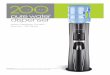 Water Dispenser Owner’s Manual – 200 Series...damage to water dispenser. 10. Replace the separator and close the cover (Fig 7). Wipe down the cooler and the surrounding area to