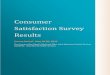 Consumer Satisfaction Survey Results...Consumer sa sfac on scores were slightly lower across all domains in the Spring 2016 survey period as compared to the Fall 2015 survey period,