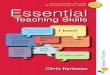 Essential Teaching Skills, Third Editiondspace.khazar.org/bitstream/20.500.12323/4236/1/Essential...Successful teaching skills thus crucially involve knowledge, decision-making and