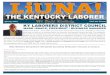 We Build Kentucky...and Kentucky LECET. hidden in this issue, call Kim at the District Council office at (502) 839 1998 By Pass South Lawrenceburg, KY 40342 KENTUCKY LABORERS DISTRICT