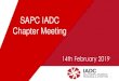 SAPC IADC Chapter Meetingsapc-iadc.org/docs/meetings/Meeting_Feb142019/002-SAPC... 2018/09/20 آ  Sub