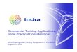 Commercial Training Applications, Some Practical Considerations · 2017. 5. 30. · Commercial Training Applications, Some Practical Considerations NDIA Testing and Training Symposium