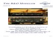 B&O Modeler · 2018. 8. 10. · The B&O Modeler Number 47 . T. HE . B&O M. ODELER . Number 47 Summer 2018 . Published 8/2018 . Bill Hanley’s Life-Like N-37 with laser cut wood lining