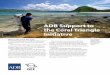 Coral Triangle Initiative brochure · 2014. 9. 29. · Coral Triangle has 76% of all known coral species; 37% ... about $3 billion in annual foreign exchange income in the region—are