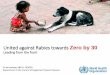 United against Rabies towards Zero by 30 · sectors. Rabies is a potentially solvable problem that could serve as a model or foundation for tackling zoonotic diseases 2. Existing