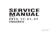 SERVICE MANUAL - Voice Communications Inc....alloy die-casting. Its large and small ends function as bearings. A splasher built into the connecting rod lubricates by splashing engine