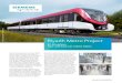 Riyadh Metro Project - Siemens · local construction companies Almabani and Consolidated Contractors Company, as well as Siemens Mobility. In October 2013, BACS signed a con-tract