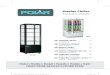 Display Chiller manual... · 2020. 11. 12. · • POLAR Display Chiller • Instruction Manual • Shelves G619/G211/CB507/DP288 x 3 CB509/DP289 x 4 POLAR prides itself on quality