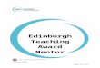 €¦  · Web viewThank you for your interest in being a mentor for the Edinburgh Teaching Award (EdTA) The EdTA is the University of Edinburgh’s route to the four fellowship categories