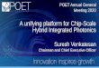 A unifying platform for Chip-Scale Hybrid Integrated Photonics...Industry Mega Trends PROFILERATION OF Cloud Computing GROWTH OF Artificial Intelligence ADOPTION OF 5G and Edge T p