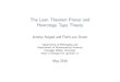 The Lean Theorem Prover and Homotopy Type TheoryMay 2016 Outline Formal veri cation and interactive theorem proving The Lean Theorem Prover Lean’s kernel Lean’s elaborator The