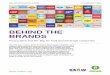 BEHIND THE BRANDS - Amazon Web Services...3 Now, Oxfam‟s Behind the Brands campaign evaluates where companies stand on policy in comparison with their peers and challenges them to
