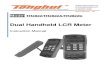 Dual Handheld LCR Meterfile.yizimg.com/327099/2011101217170714.pdfTH2822 series are designed for measuring inductance, capacitance and resistance components. The instrument can be