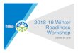 2018-19 Winter Readiness Workshop - misoenergy.org. 20181029 Informational...Offer Cap References • MISO Tariff Waiver Request (2018-10-01 Docket No. ER19-27-00) • FERC Acceptance
