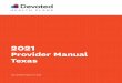 Provider Manual Texas - prismic.io · 2020. 9. 10. · • Occupational medicine specialist • Occupational therapist* ... SAN ANTONIO Member Benefit Resources ACUPUNCTURE 1-866-535-1674