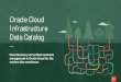 Oracle Cloud Infrastructure Data Catalog...Oracle Corporation Subject racle Cloud Infrastructure Data Catalog helps data professionals find data in Oracle Cloud and beyond by using