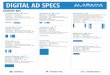 DIGITAL AD SPECS - Alabama Media Group · 2019. 5. 15. · be built with click-tracking and impression macros so that we can track and optimize for our ad servers. We cannot be responsible