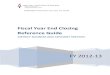 Fiscal Year End Closing Reference Guide Fiscal...2-May 1:30 – 4:30 pm QCC Position Control Fiscal Year End Processing 26-Apr 10-May 9:00 – 12:00 pm Fiscal Year End Closing Workshop
