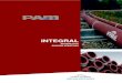 Integral groot b - Incledon Civil Products/5c... · INTEGRAL CATALOGUE Introduction INTEGRAL - The applications INTEGRAL - The technical answers Quality and standards compliance System