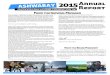 2015 Report - Mt Ashwabay - Volunteer or Donate | Mt. Ashwabay€¦ · Tyler Wescoat Mike Weispfenning Cam Wilcox Dave Wilcox Lucas Will Donors & Sponsors 2015/2016 The generosity