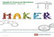 Simple & Powered Machines€¦ · Education Simple and Powered Machines set (one set for every two students is recommended). Prior Learning Before beginning these MAKER activities,