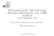 Proposed Striking Amendment to HB 1057leap.leg.wa.gov/leap/Budget/Detail/2013/hoSummary_0605.pdfSummary of Proposed Striking Amendment to HB 1057 (H-2623.3) The Legislature entered