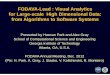 FODAVA-Lead : Visual Analytics for Large-scale High ...fodava.gatech.edu/files/review2012/ResearchFODAVA2012v11_combined.pdf• Polo Chau (Georgia Tech) • Alexander Gray ( and many