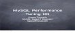 MySQL Performance Tuning 101 - Khan Kennels3 Wednesday, January 6, 2010 3 Queries Systems - soft skill - like design