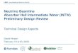 Neutrino Beamline Absorber Hall Intermediate Water (INTW) Preliminary Design … · 2020. 2. 12. · -ASME B31.3 Code for Category D Fluid Service.-ASME BPVC Section IX for Welding