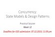 Concurrency: State Models & Design Patternsscg.unibe.ch/download/lectures/cp-exercises/Assignment... · 2019. 12. 4. · Petri nets that are bounded can be modeled using FSP. e) What