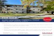 FOR SALErcedm.ca/wp-content/uploads/2020/11/Fairfield-Manor... · 2020. 11. 17. · FOR SALE | FAIRFIELD MANOR Annual /Unit/Yr INCOME Scheduled Income $154,320 $10,288 Other Income