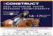 2CONSTRUCT...5 Welcome from the Event Organising Team T he Boneo Park Team are so excited to be entrusted with the running of the 2021 2Construct Victorian Youth Dres-sage Championships,