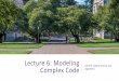 Lecture 6: Modeling - courses.cs.washington.edu...CSE 373 19 SU -ROBBIE WEBER When to use Big-Theta (most of the time): When you have touse Big-O/Big-Omega: for any function that's